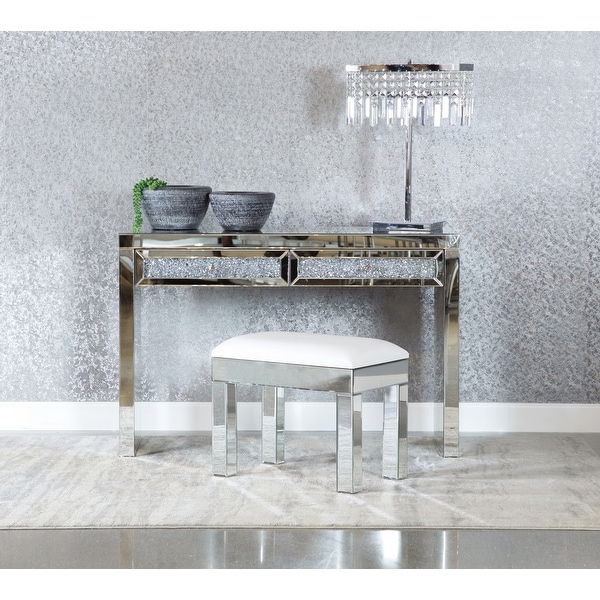 Crushed diamond stool best sale