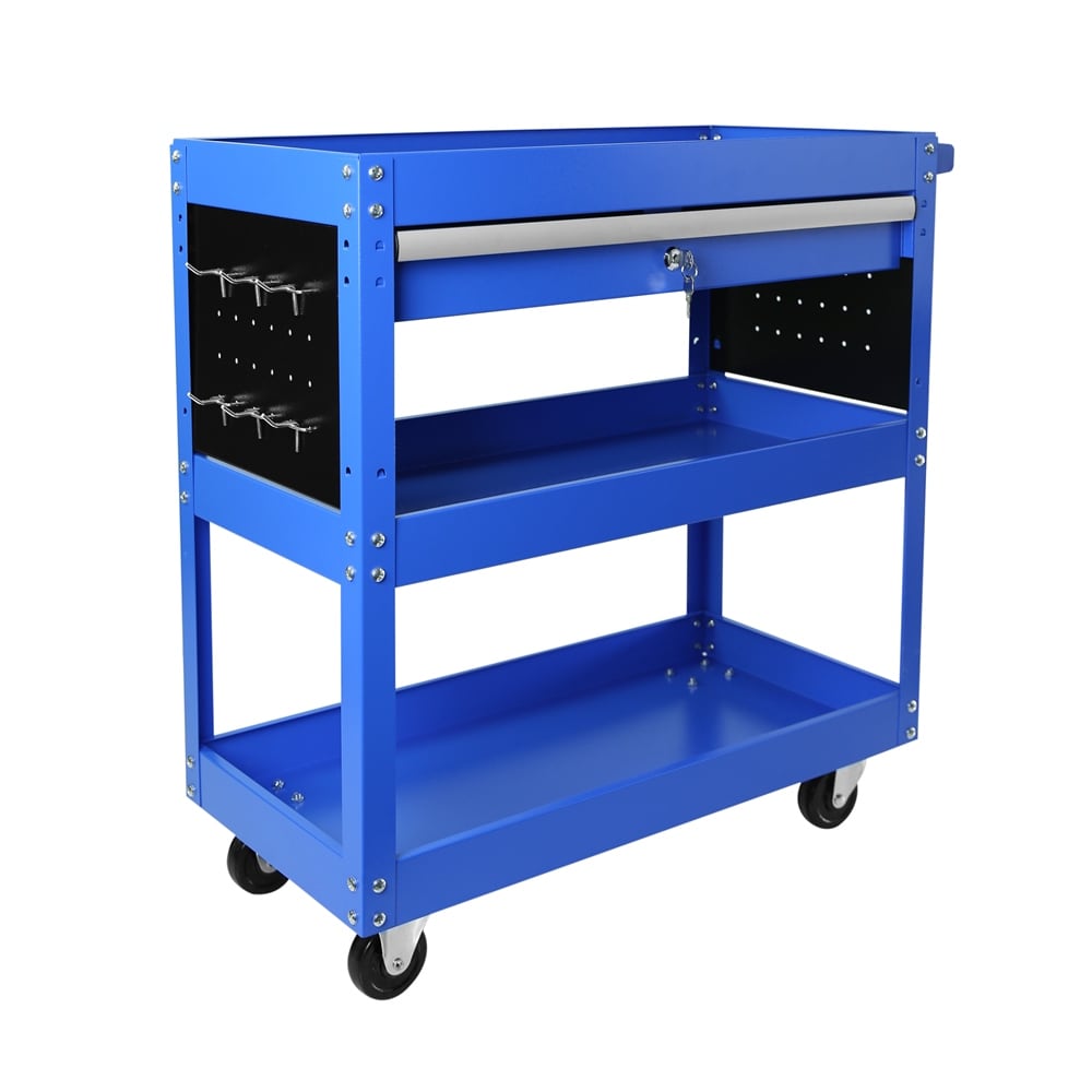 Rolling tool hot sale cart with drawers