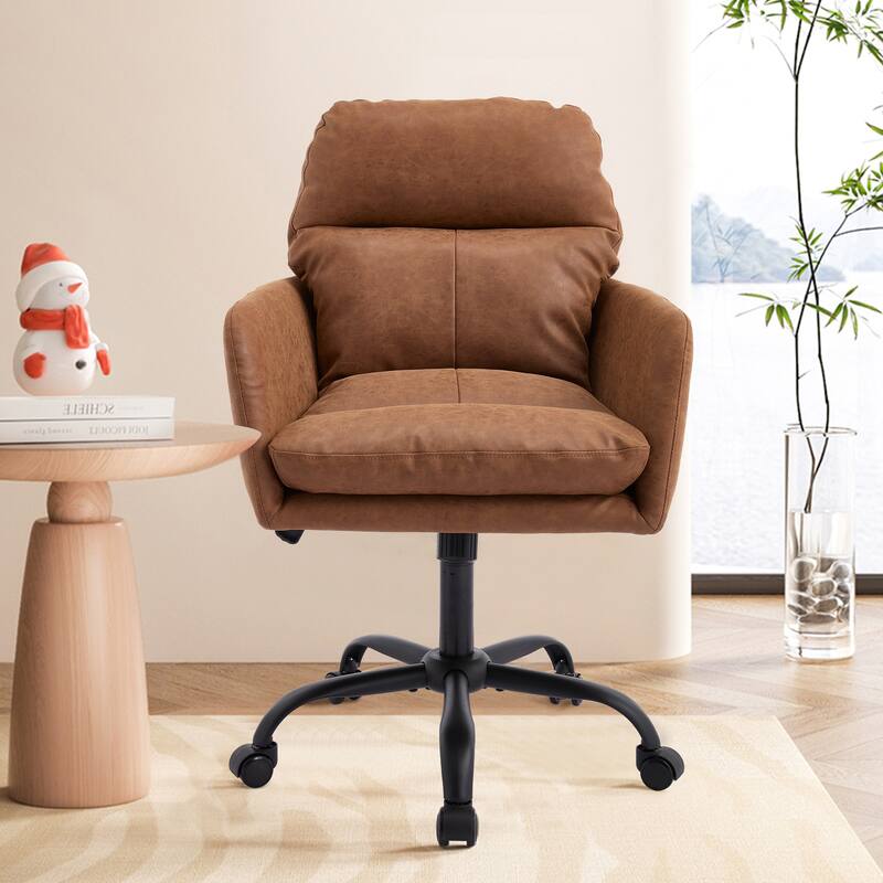 Artificial leather, PU leather, adjustable in height, suitable for office, bedroom, dressing table and other environments