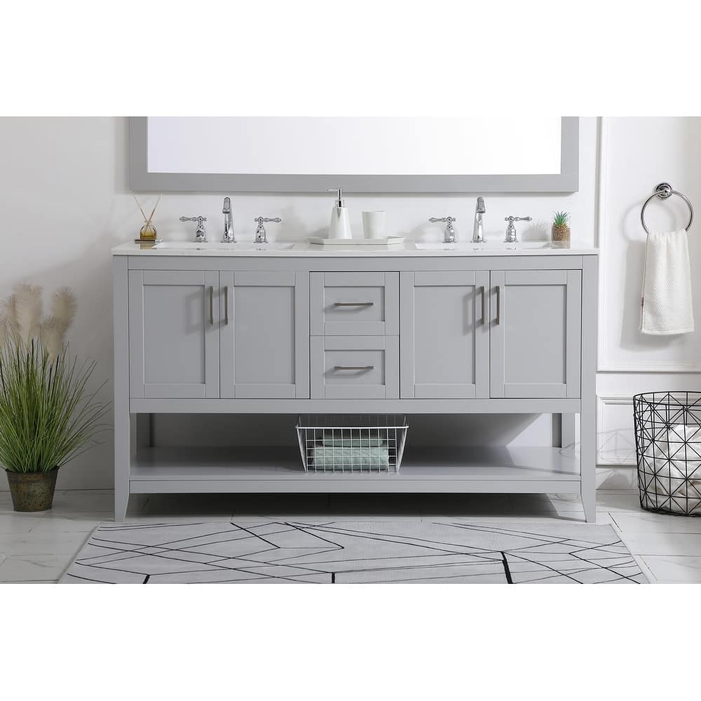 Nebula 60 Inch Double Bathroom Vanity