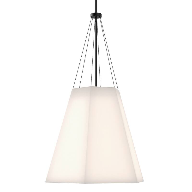 Alora Lighting PD545622WL Manila 3 Light 23" Wide Pendant with Linen