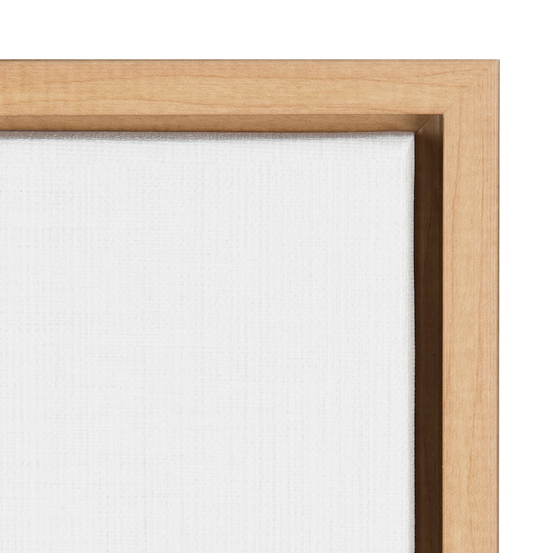Kate and Laurel Sylvie Bangs Framed Canvas by Amy Peterson