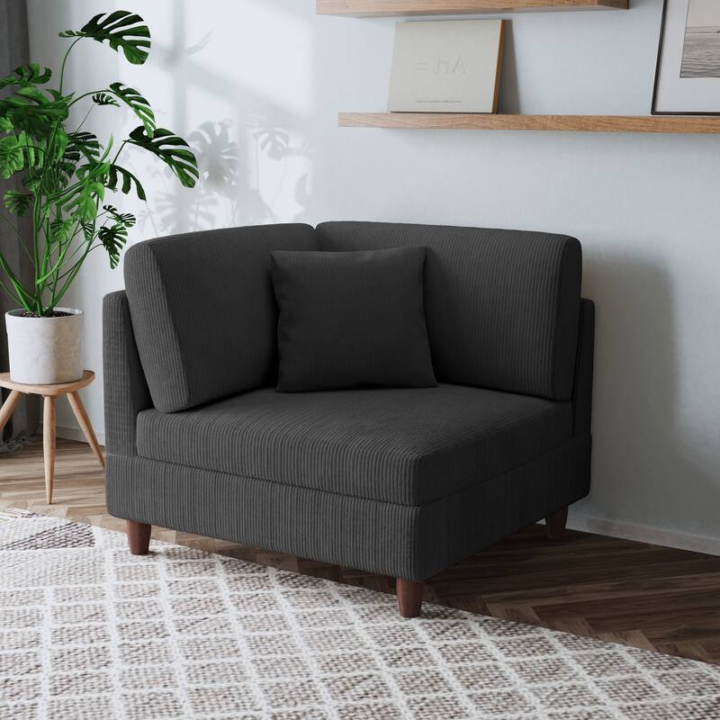 Free Combination Multi-Shaped Corduroy Sofa Modular