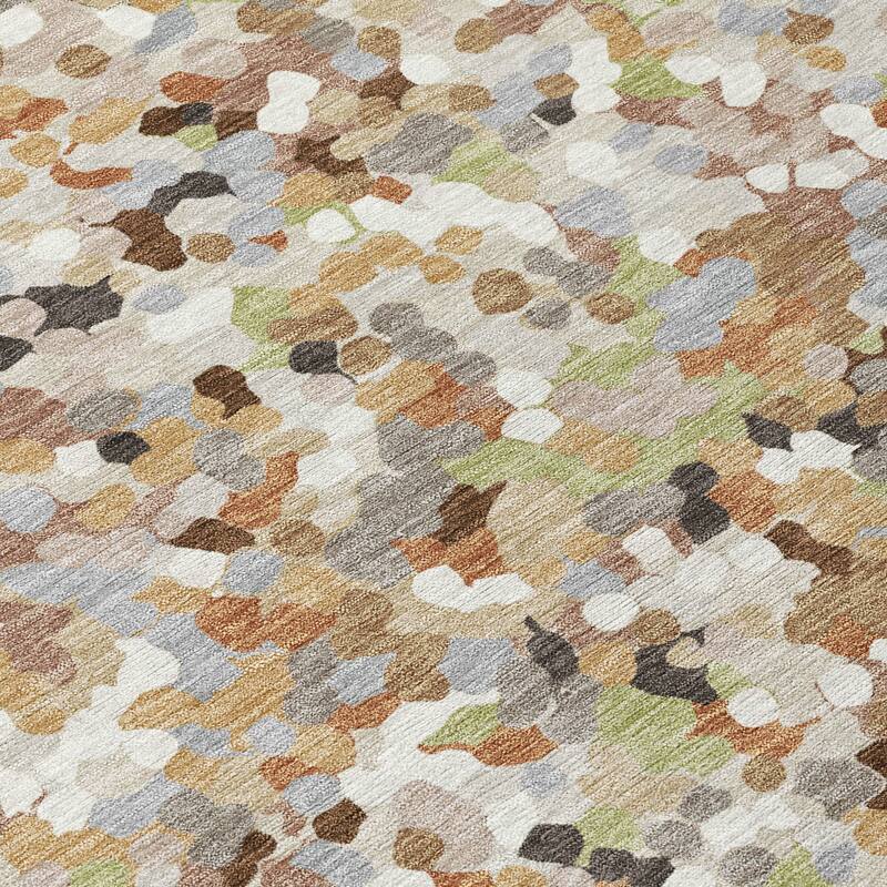 Machine Washable Indoor/ Outdoor Contemporary Halia Chantille Rug