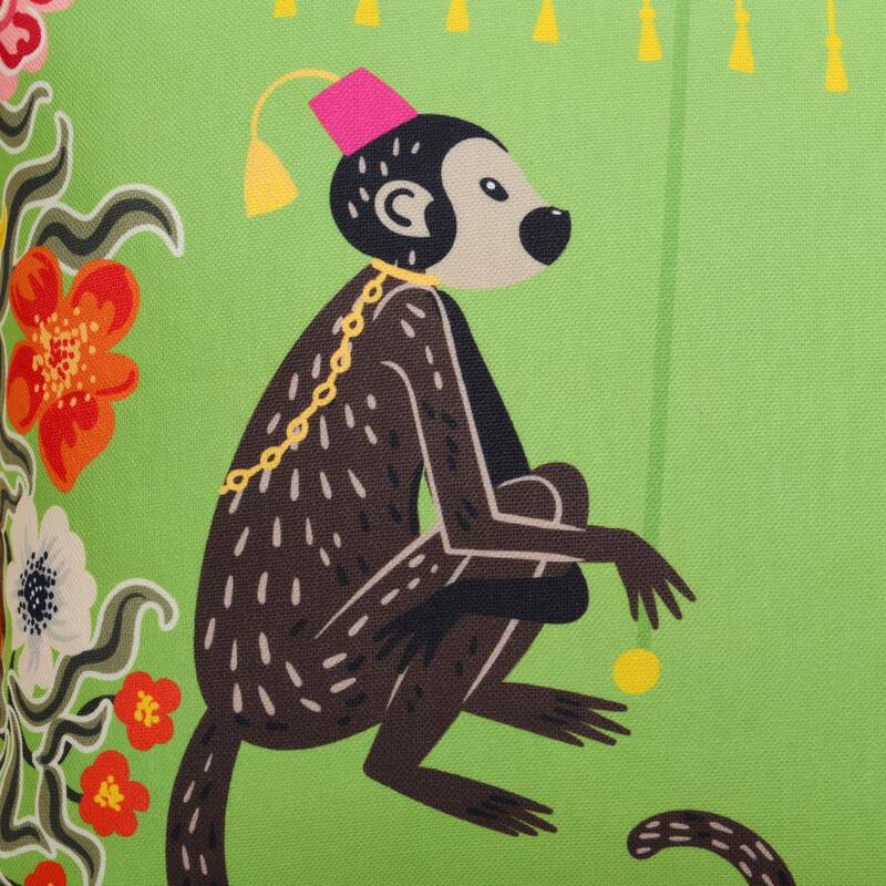 StyleCraft Maharaja Monkey Left Side Throw Pillow