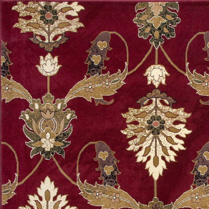Copper Grove Veit Classic Floral Area Rug