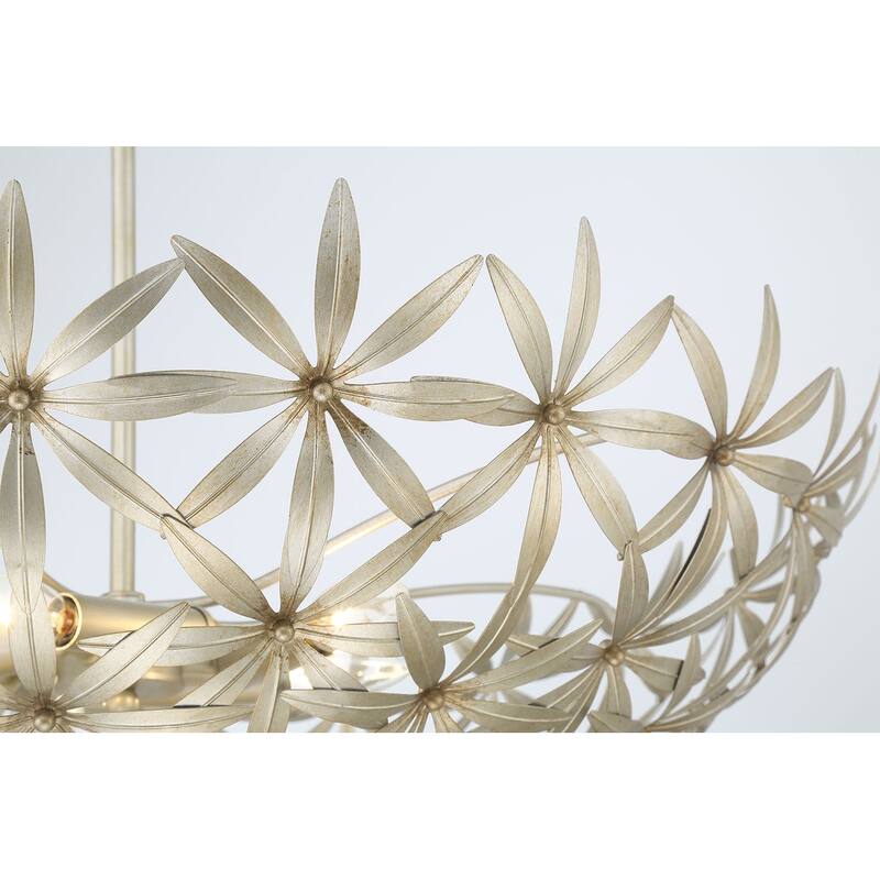Minka Lavery 2148 Flower Child 5 Light 30" Wide Bowl Pendant