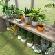 preview thumbnail 19 of 39, VEIKOUS Wooden Greenhouse Shelves, Heavy-Duty Storage Shelving for Wooden Greenhouses, 5 Available Sizes