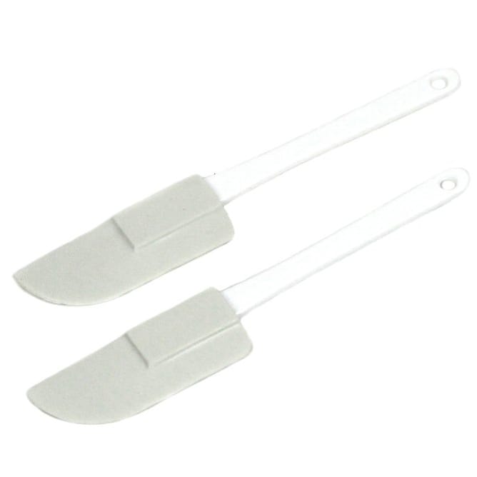 Chef Craft 6" Long Mini Spatula / Bowl Scraper 2pc Set