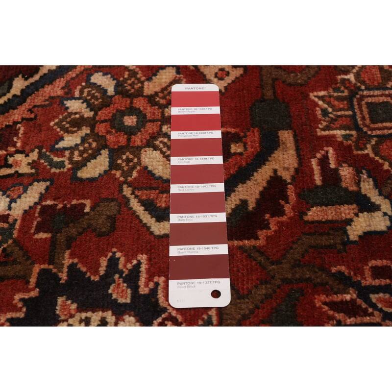 ECARPETGALLERY Hand-knotted Andelz Red Wool Rug - 5'2 x 10'0