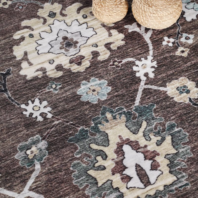 Superior Nuka Washable Indoor Area Rug or Runner