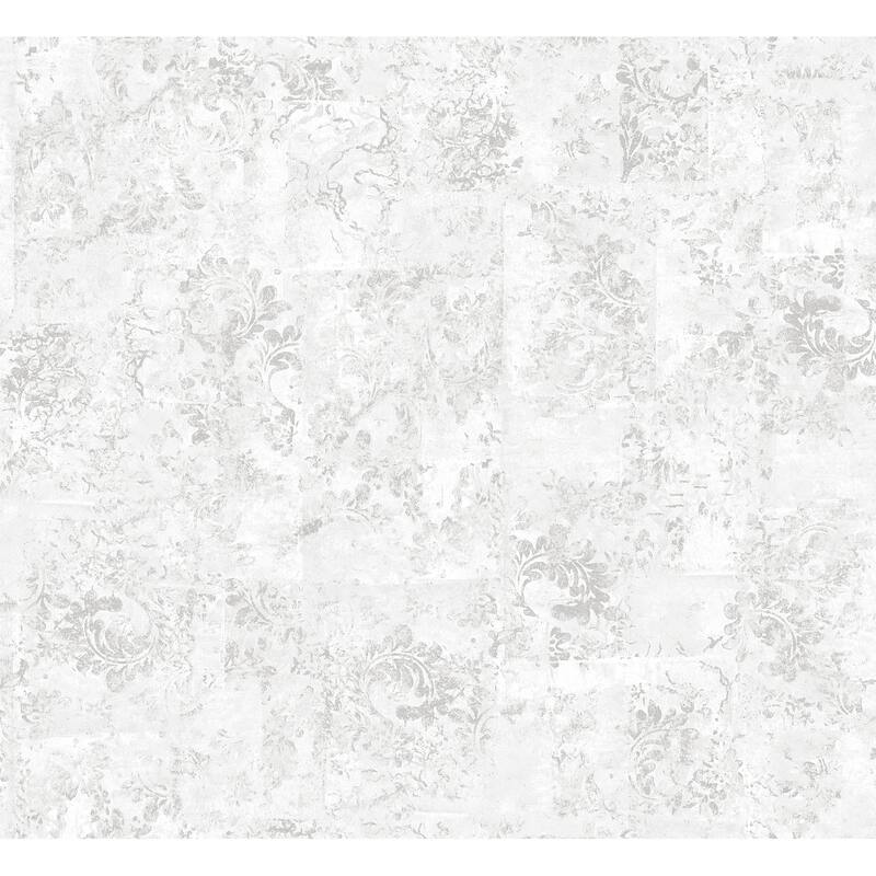 A-Street Prints Eisen Dove Abstract Botanical Wallpaper