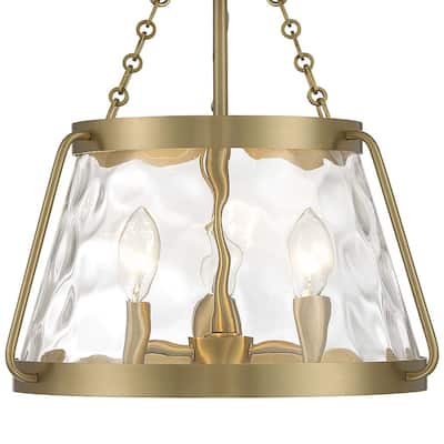 Savoy House 6-1802-3 Crawford 3 Light 15" Wide Semi-flush Ceiling