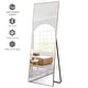 preview thumbnail 84 of 167, Dovelina Modern Full Length Floor Mirror - Freestanding Vanity Mirror for Bathroom or Living Space