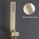preview thumbnail 14 of 34, Complete Shower System with Rough-in Valve