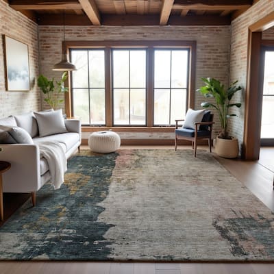 Premium Washable Super Soft Modern Giselle Mayfield Rug
