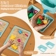 preview thumbnail 6 of 8, Gymax Kids Mud Kitchen w/Faucet Removable Sinks Chalkboard Stovetops