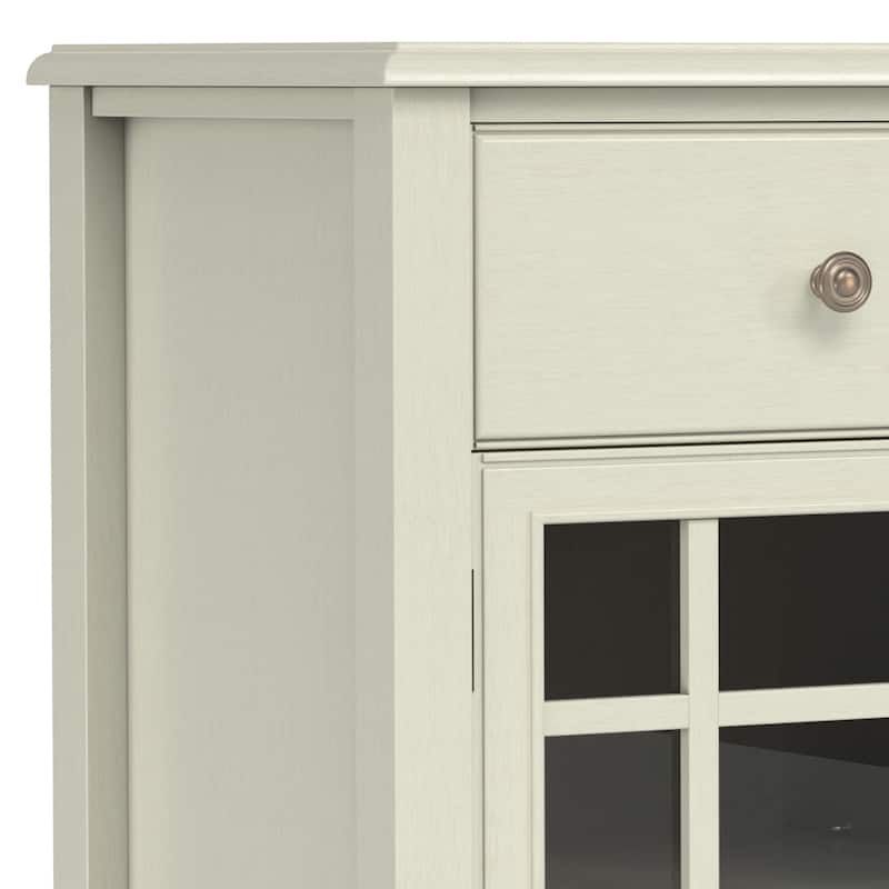 WYNDENHALL Hampshire SOLID WOOD 60 inch Wide Rectangle Traditional Sideboard Buffet - 18 "d x 60" w x 36" h