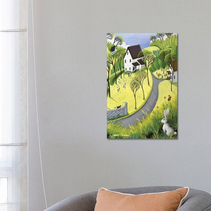 iCanvas "Easter Bunny" by Debbie Criswell Canvas Print - 26x18x1.5
