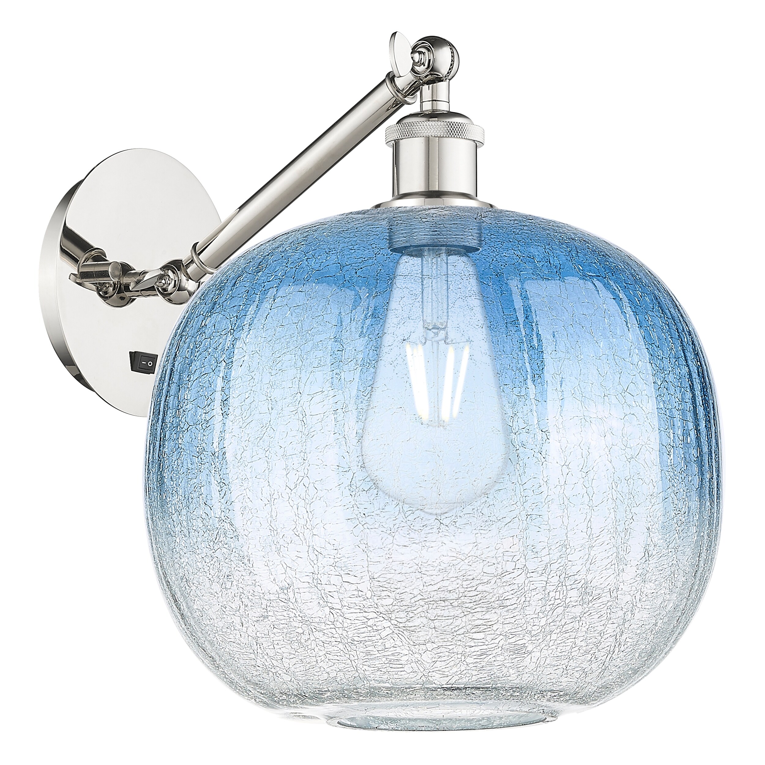 Innovations Lighting Endless Possibilities Ballston - Brookhaven Sphere - 1 Light 11" Adjustable Sconce