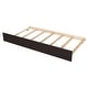 preview thumbnail 40 of 64, Wood Storage Bed with Trundle,Bookcase