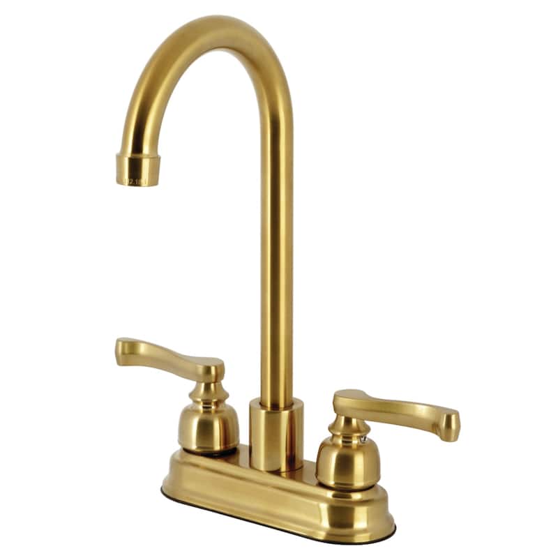 Royale 4 in. Centerset Bar Faucet - Brushed Brass