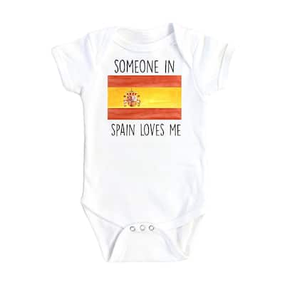 Spain - Baby Boy Girl Clothes Infant Bodysuit Funny Cute Newborn