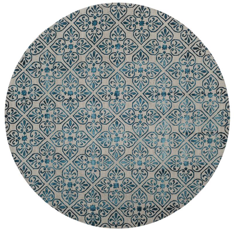 SAFAVIEH Handmade Dip Dye Sholeh Watercolor Vintage Boho Wool