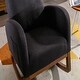 preview thumbnail 5 of 14, Modern Rocking Chair for Nursery with Solid Wood Leg