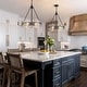 preview thumbnail 52 of 56, Dimmable Large Drum Glass Chandelier for Dining Room High Ceiling Living Room