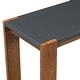 preview thumbnail 18 of 18, Minimalist Console Table with Shelf & 4-Leg Construction