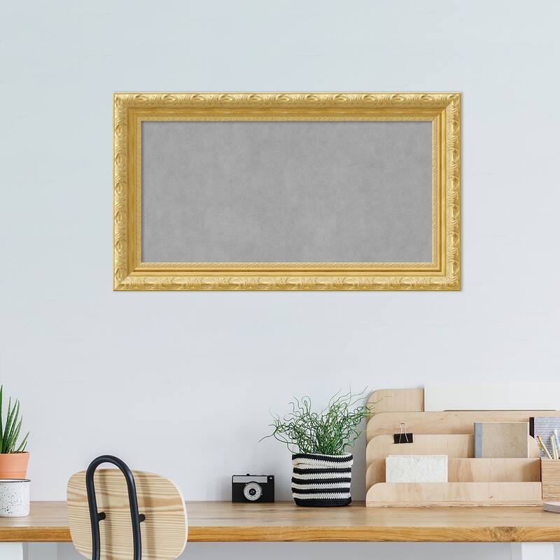 Amanti Art Versailles Gold Framed Magnetic Board
