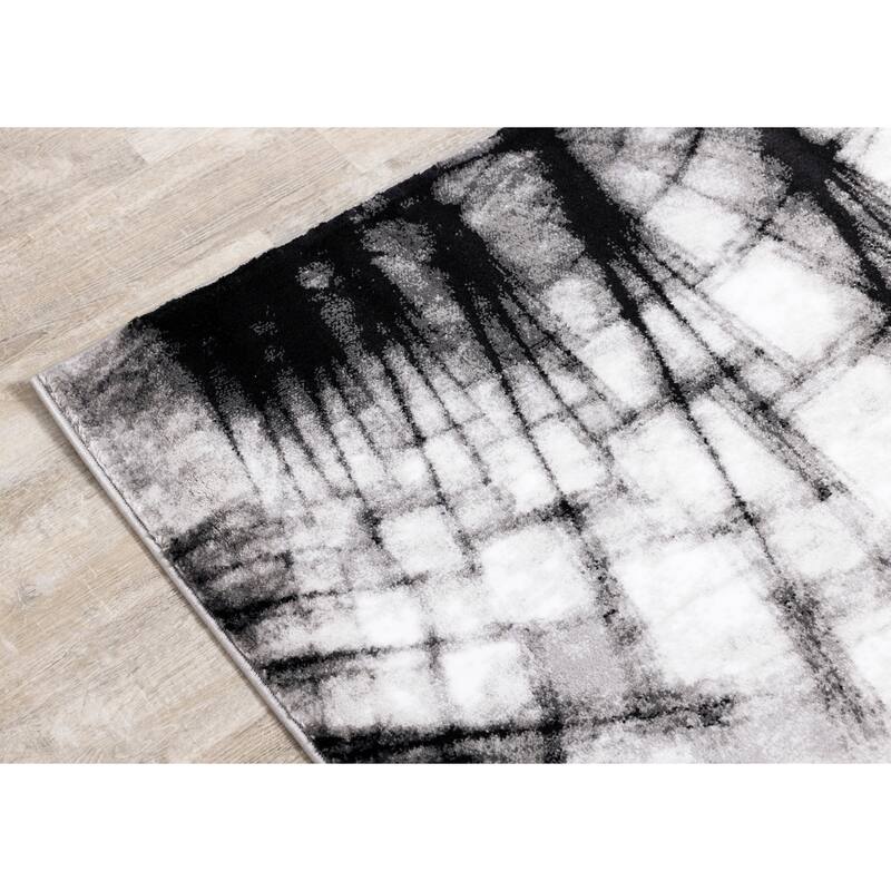 Perry Collection - Grey Shatter Rug