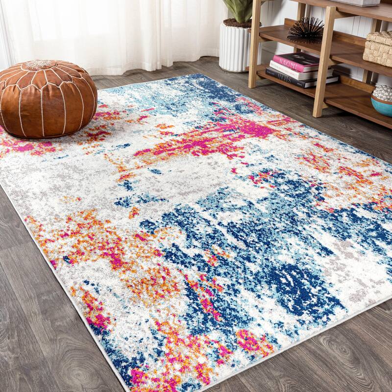 JONATHAN Y Petalo Modern Abstract Area Rug