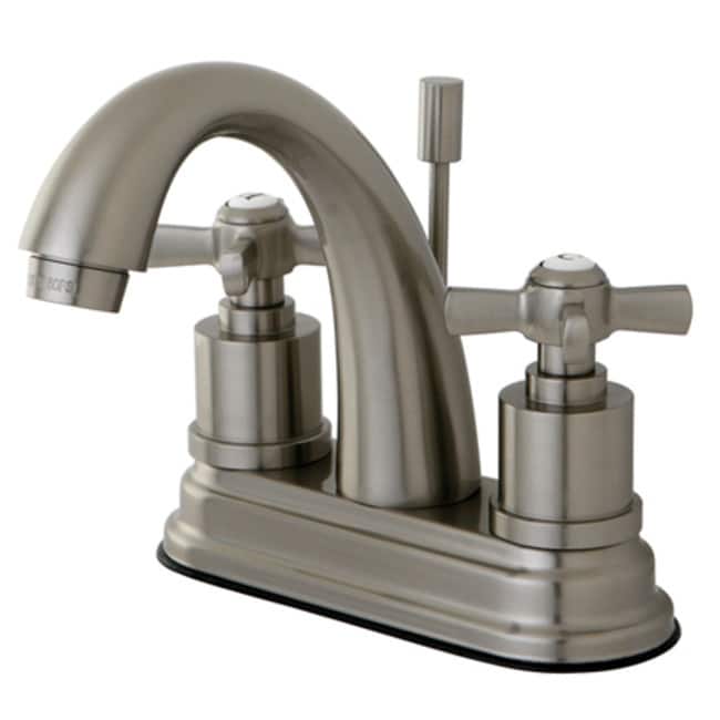 Kingston Brass Millennium Centerset Bathroom Faucet - Free Metal