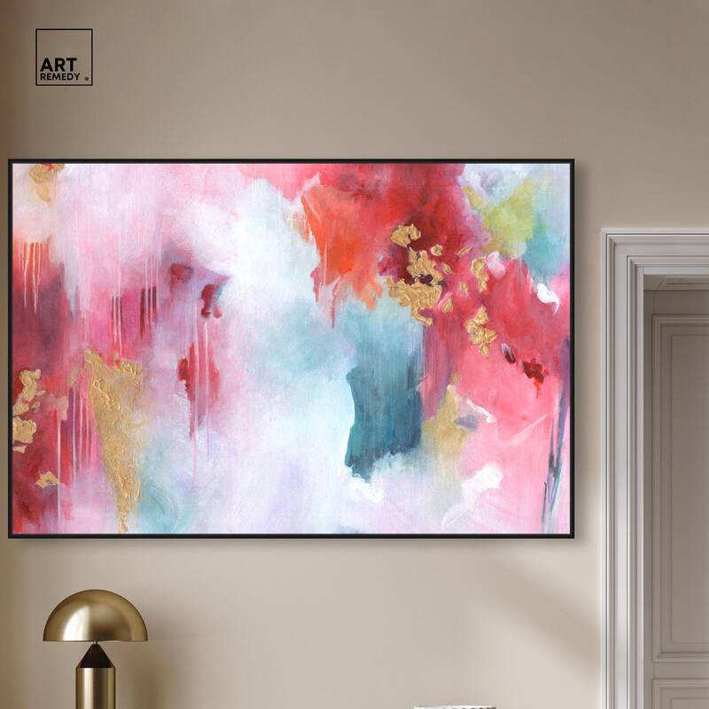 Rolling in Love Canvas by Art Remedy
