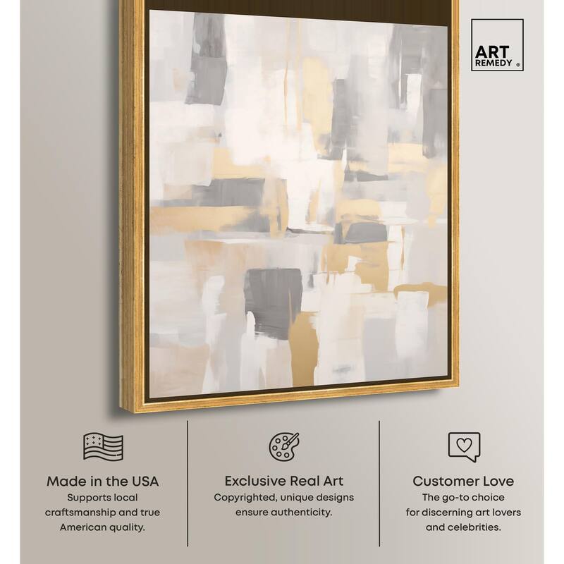Soft Brilliance I Canvas by Art Remedy