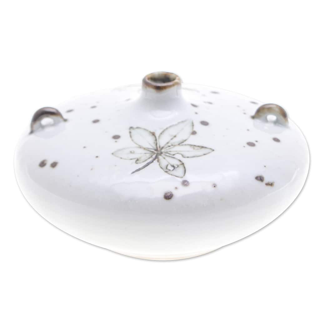 Novica Handmade Be Nature Ceramic Vase