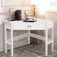 Buy White Corner Desks Online At Overstock Our Best Home Office Furniture Deals White corner desk with drawers ikea white corner desk white l shaped desk white corner dressing table office chair white corner unit white computer desk. white corner desks online at overstock