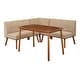 preview thumbnail 6 of 19, Simple Living Playmate 4-piece Nook Dining Set