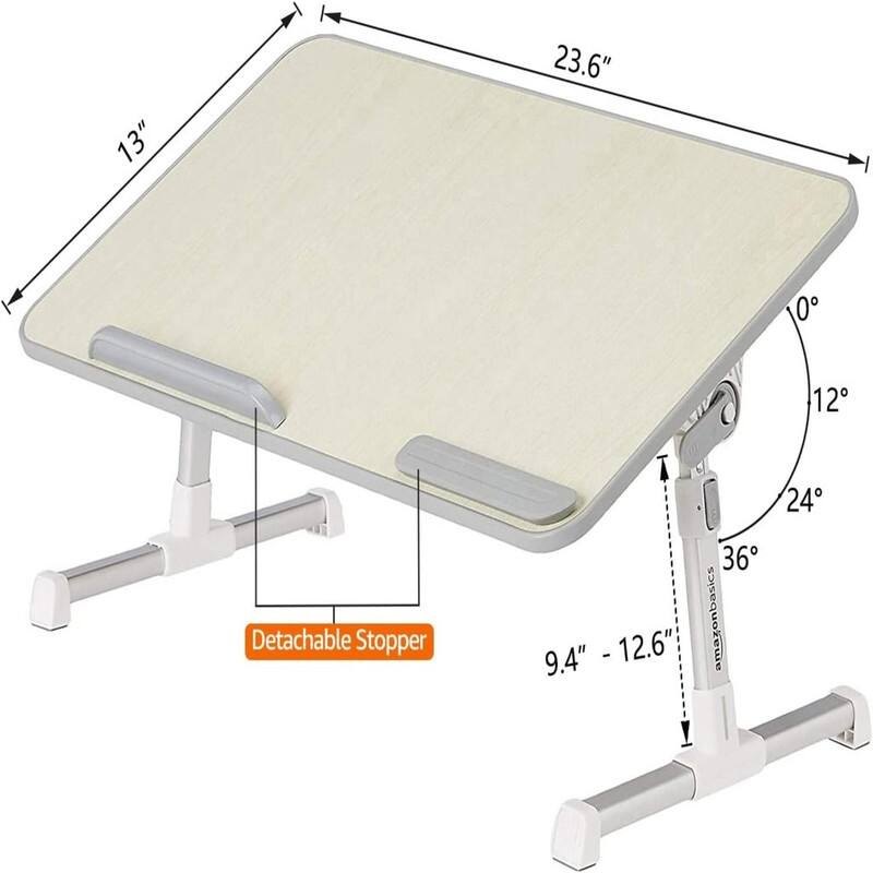 Adjustable Tray Table Lap Desk