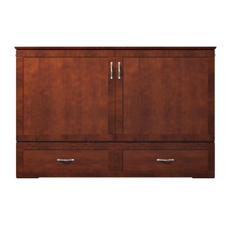 Hamilton Murphy Bed Chest with Storage Drawer and Built-In Charger