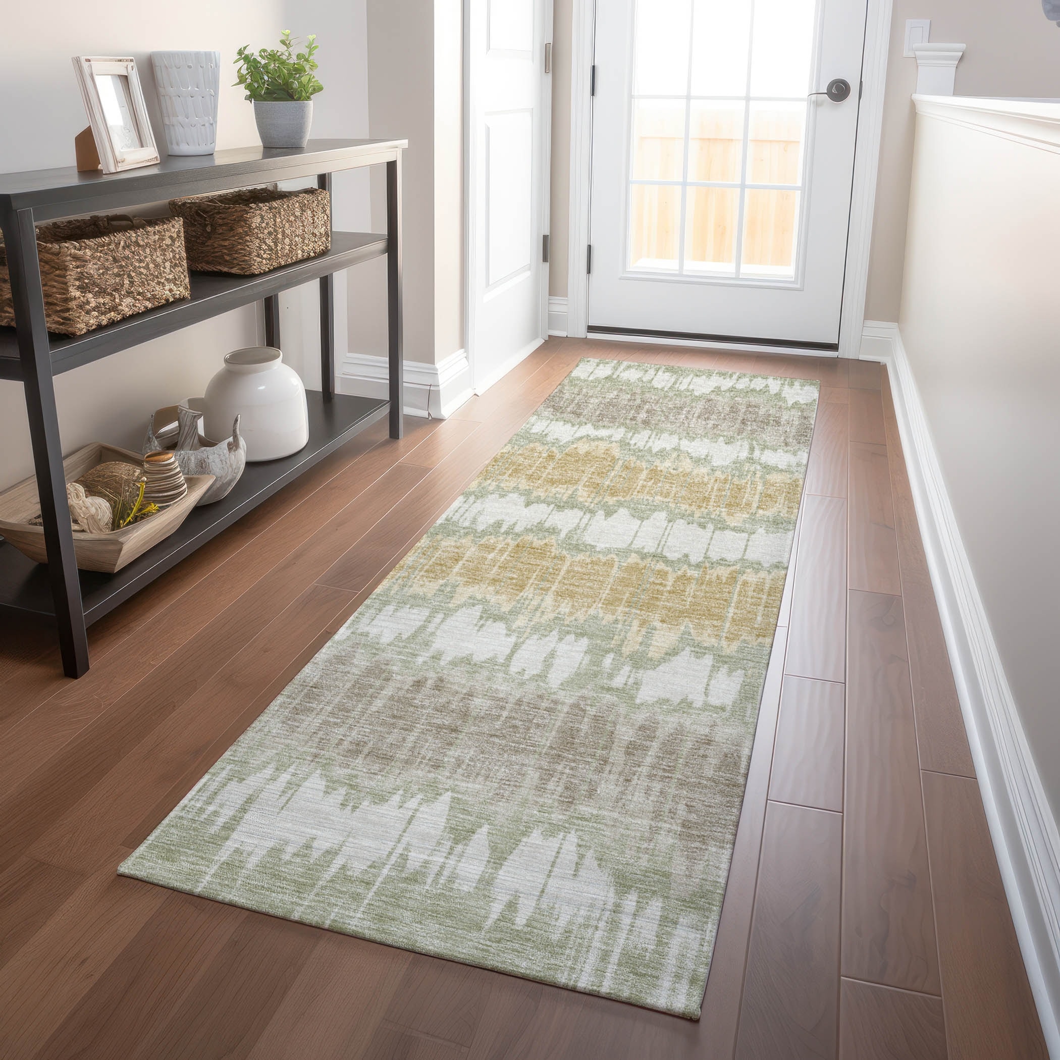 Premium Washable Super Soft Modern Stripe Mayfield Rug
