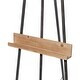 preview thumbnail 23 of 24, Black Iron Metal Modern Industrial Art Portrait Display Floor Easel