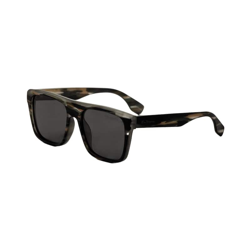 Ben Sherman Men's Andrew 56mm Green Print Polarized Sunglasses