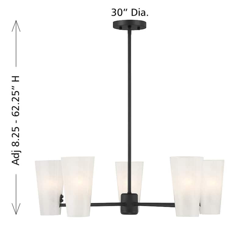 4-Light Chandelier By Trade Winds