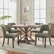 preview thumbnail 113 of 144, Wooden Dining Chairs Set of 2/4/6,Modern Fabric Upholstered Dining Room Chair Kitchen Chairs Set of 4 - Green