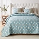 preview thumbnail 5 of 9, Greenland Home Fashions Thalia Velvet-Embellished Cotton Quilt Set