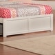 preview thumbnail 41 of 84, Richmond Solid Wood Platform Bed with Footboard & Twin XL Trundle