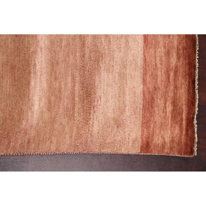 Modern Gabbeh Kashkoli Oriental Long Runner Rug Wool Handmade - 3'1" x 20'1"